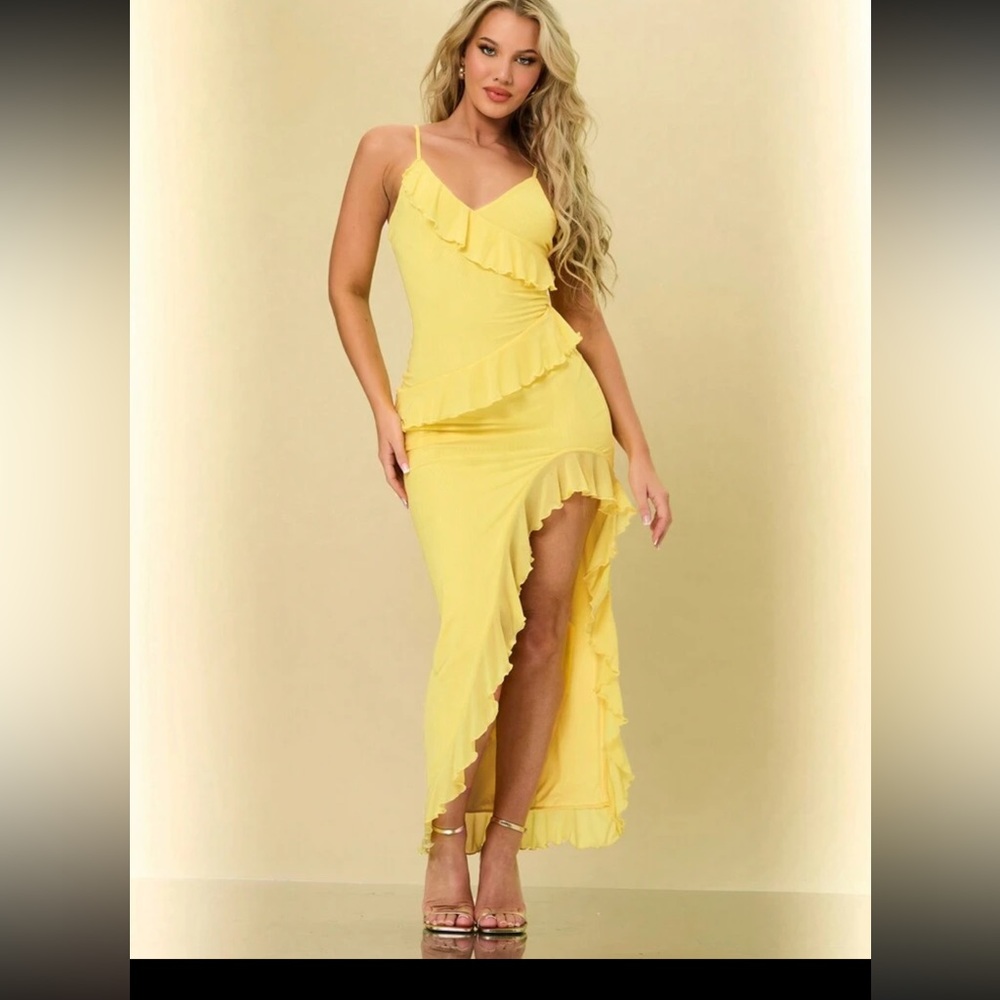 Yellow dress